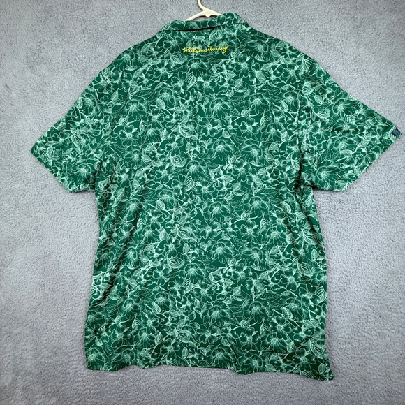 William Murray Lot of Three Golf Polo Mens XX-Large Green Floral Shirt Button Up - Picture 11 of 16